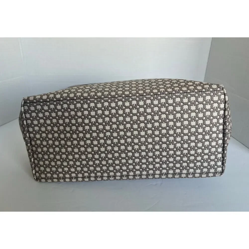 Kate Spade New York Large‎ Spade Link Cream Beige Tote Hand and Shoulder Bag